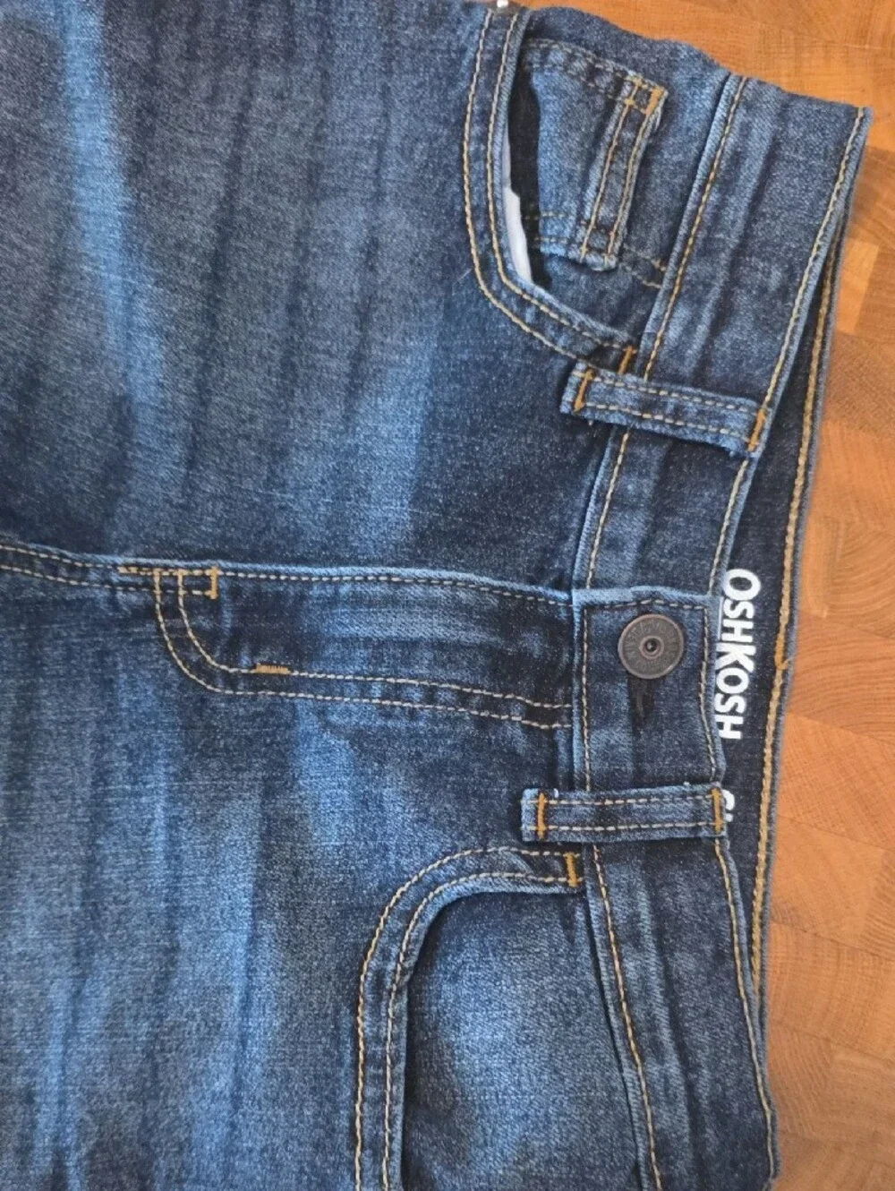 5/ $25 OshKosh B'gosh Dark Blue Kids Jeans